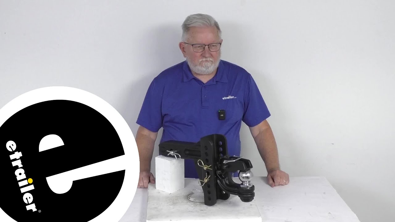 etrailer | Review of CURT Trailer Hitch Ball Mount - Adjustable Pintle Hook and Ball Combo - C45908