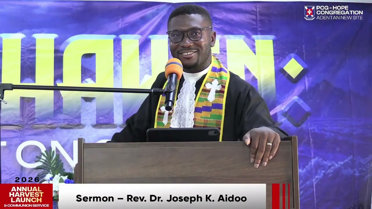 Stepping Out in Faith into New life  - Rev. Dr. Joseph Kofi Aidoo