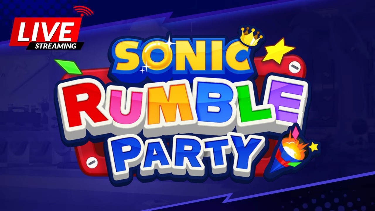 🔴 SONIC RUMBLE PARTY - FIRST LOOK (LIVE)