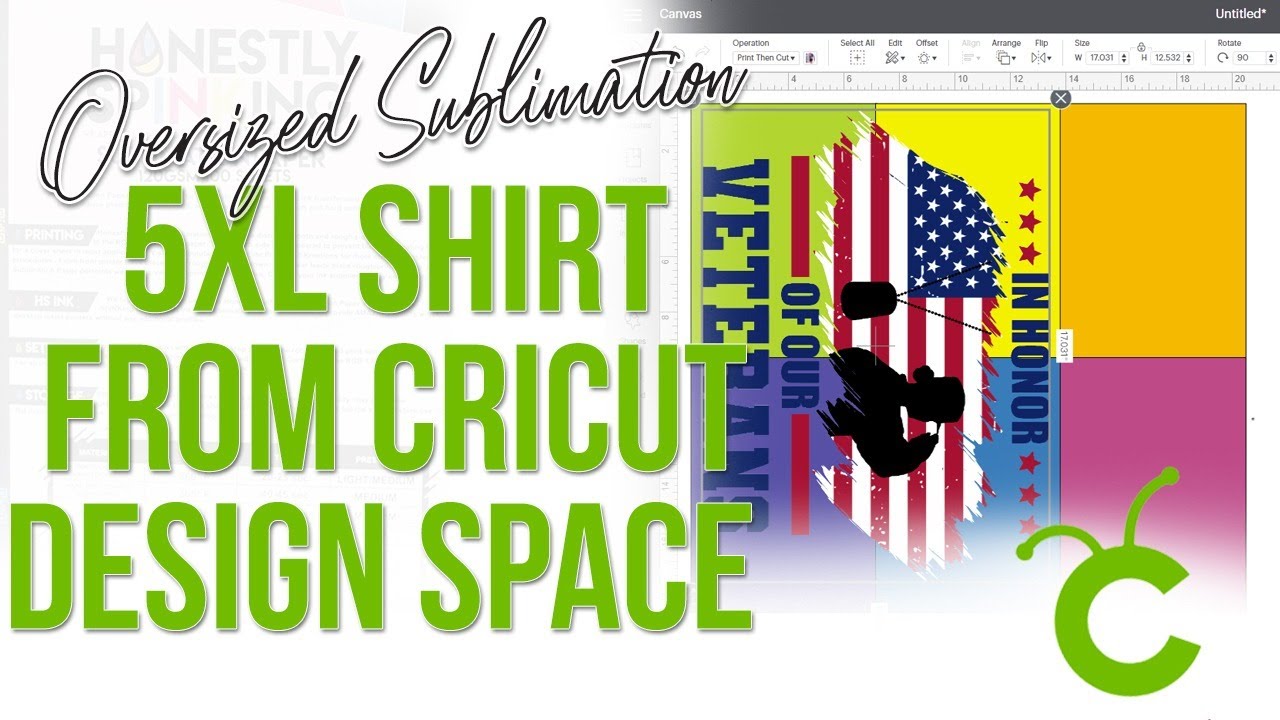 5XL Sublimation Shirt using Cricut DS and Epson 2720 Printer