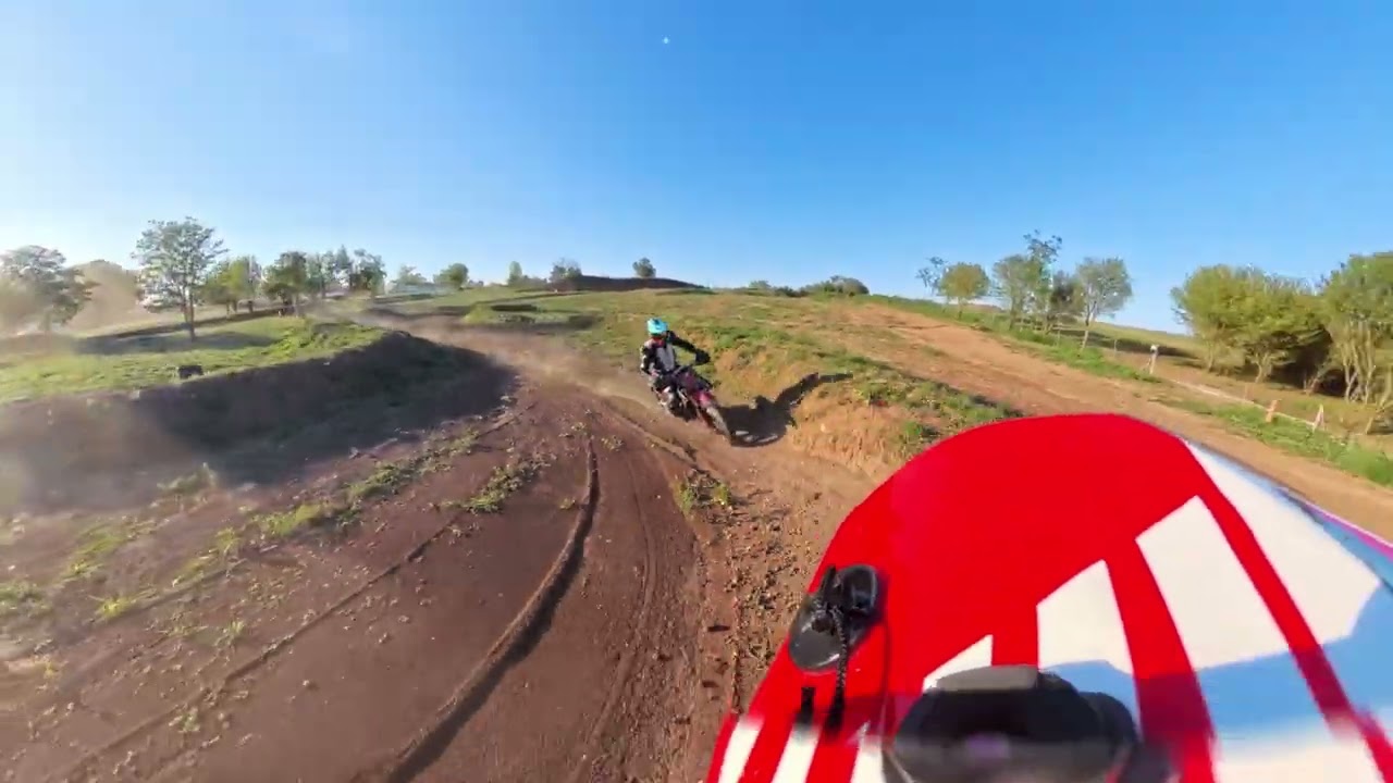 S1GP Hungary track line Visonta - S1GP Hungary p&aacute;lya nyomvonal - KTM SMR 450 2023 - Insta 360 X4 