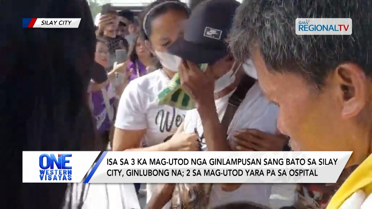 Isa sa 3 ka mag-utod nga ginlampusan sang bato sa Silay City, ginlubong na | One Western Visayas