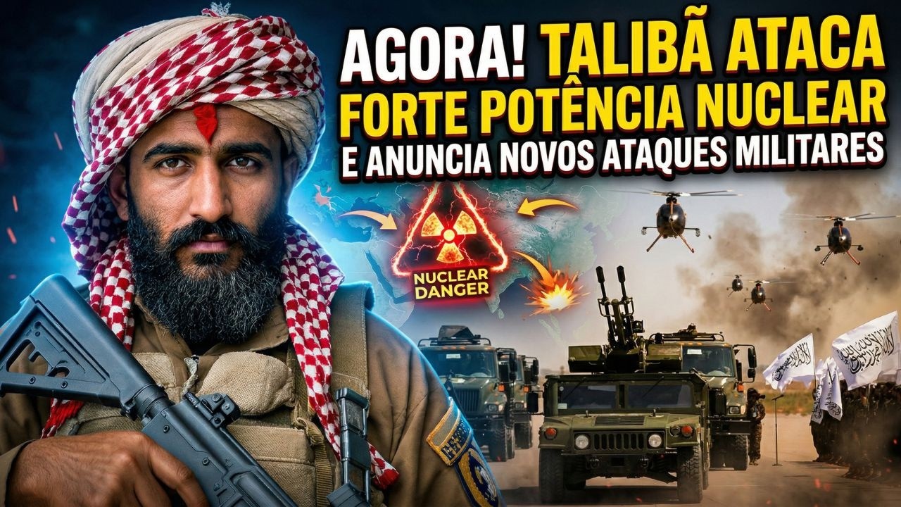 ESCALADA PERIGOSA: TALIB&Atilde; ANUNCIA A&Ccedil;&Atilde;O MILITAR CONTRA O PAQUIST&Atilde;O