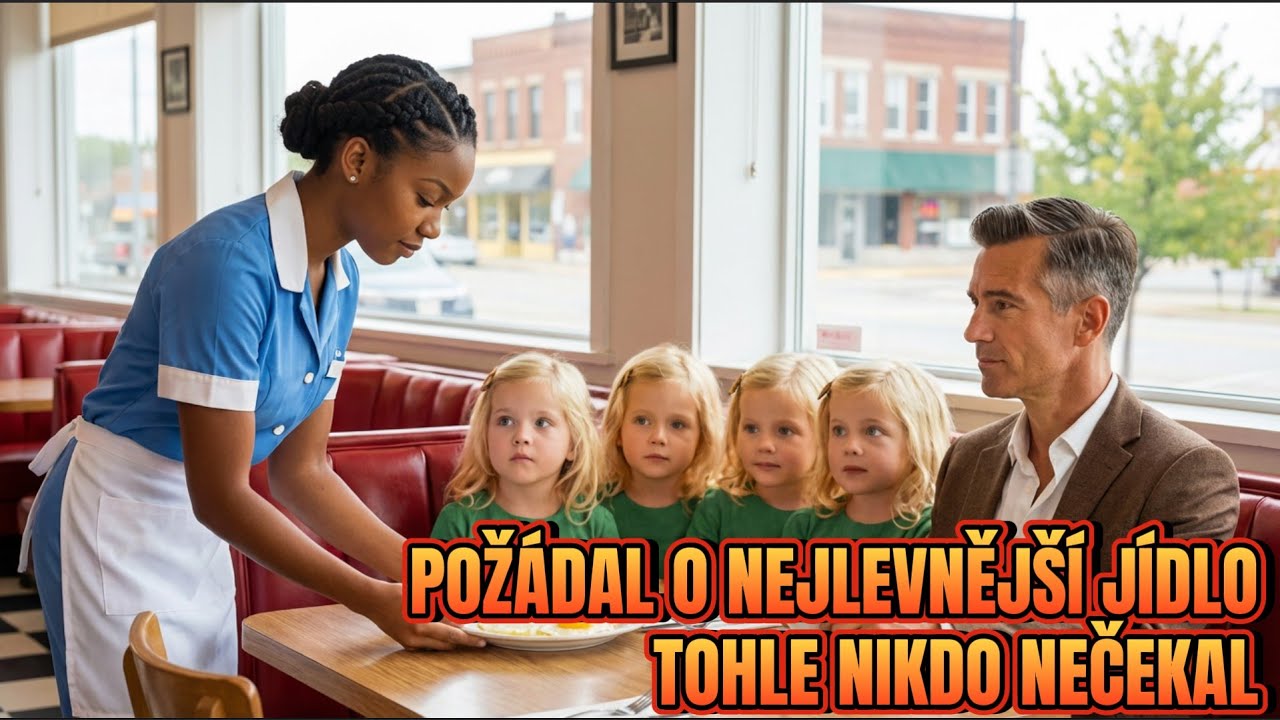 Ovdovělý milionář požádal o nejlevnější jídlo pro své dcery — reakce servírky mu změnila život