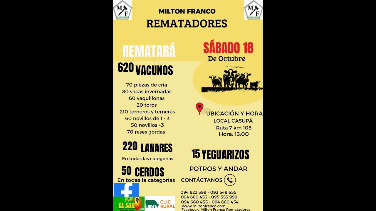 18/10/2025 Local Casupá - Florida - Feria mensual - Milton Franco