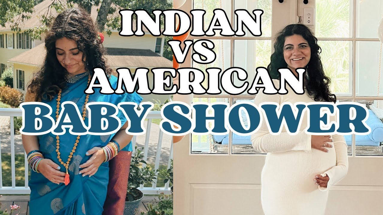 INDIAN vs AMERICAN Baby Shower