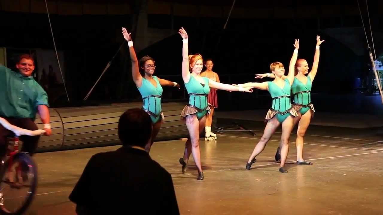 FSU Flying High Circus   Skating Adagio & Bicycle Built for Five @Callaway Gardens