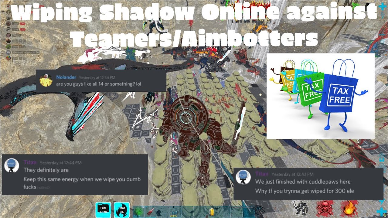 Ark Official Smalltribes I Mexican Cartel I Online Wiping a Shadow Cave against Teamers/Aimbotters