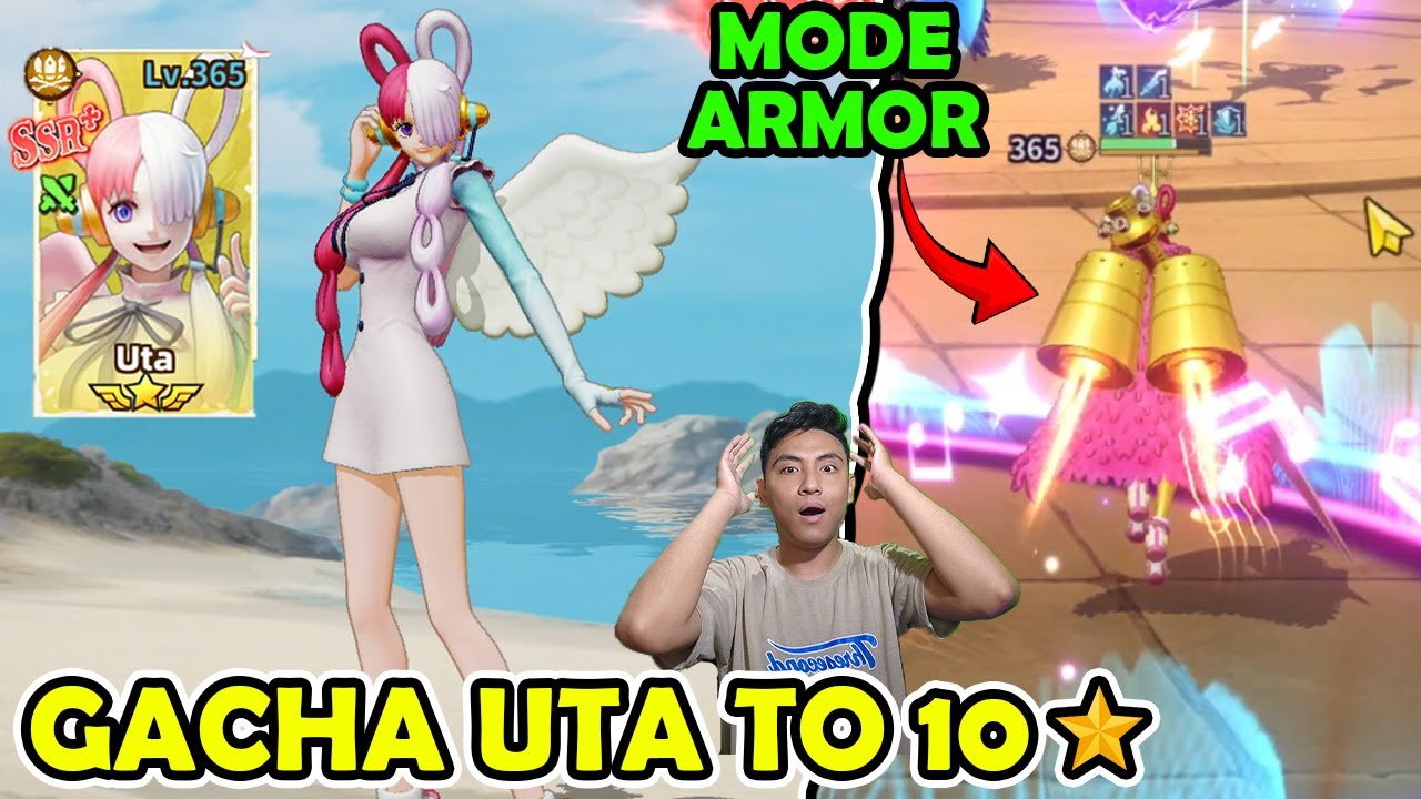 GACHA UTA MENUJU BINTANG 10 !! BROKEN BANGET BISA MODE ARMOR DAN DOUBLE HEAL - SAILING TREASURE