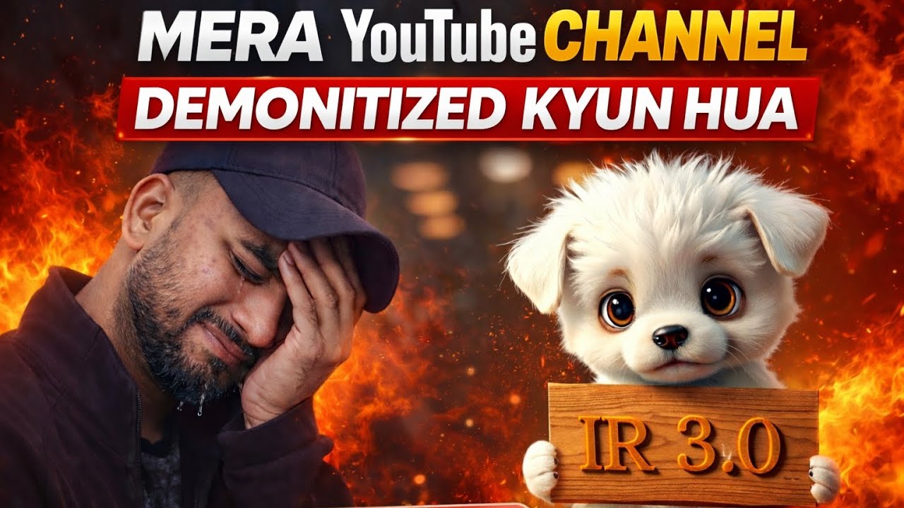 😢 Mera YouTube Channel Demonetized Kyun Hua | Real Reason Explained