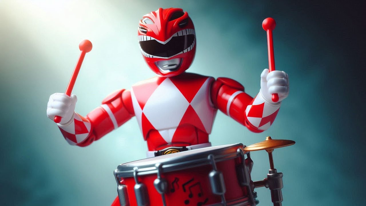 Mighty Morphin Power Rangers | Full Opening 1 | Backing Track | Only Drums