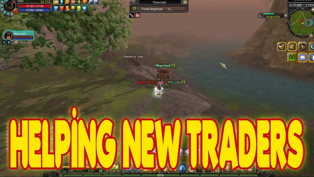 Silkroad Online - Helping level 1 trader in the server | RedSea Sailor Online