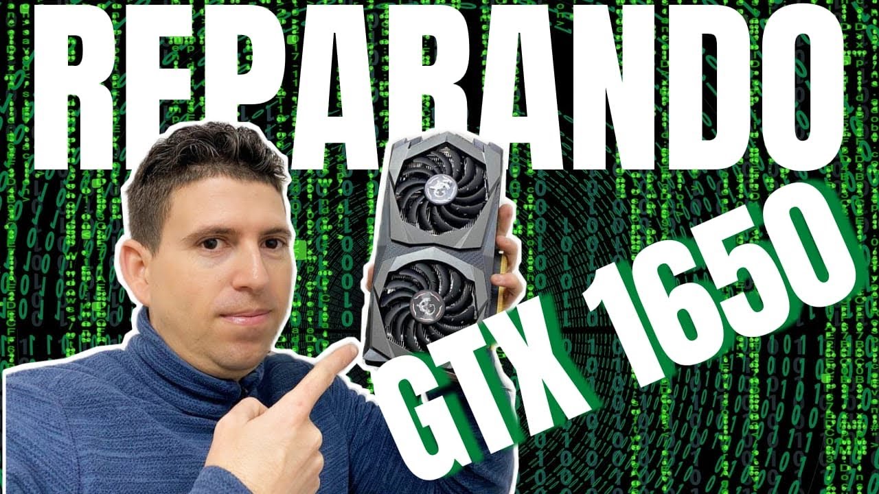 Reparando tarjeta de video MSI GTX1650 Gaming X 💪