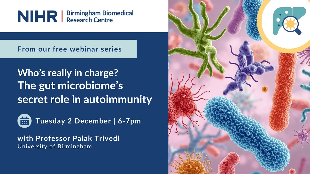 Who's really in charge? The gut microbiome's secret role in autoimmunity | With Prof Palak Trivedi