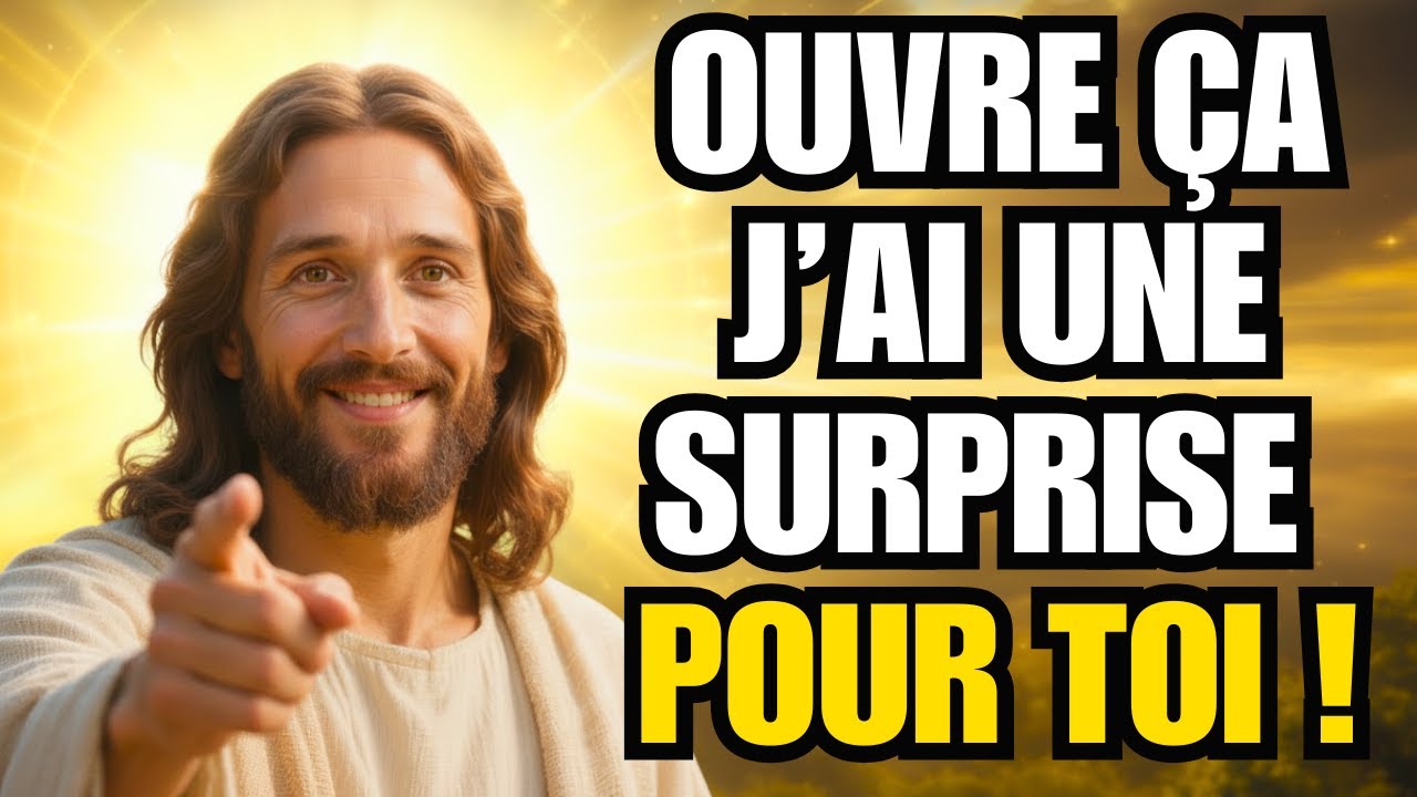 ✝️ DIEU DIT : Quelqu’un vient à ta porte avec une surprise 👉 Parole prophétique