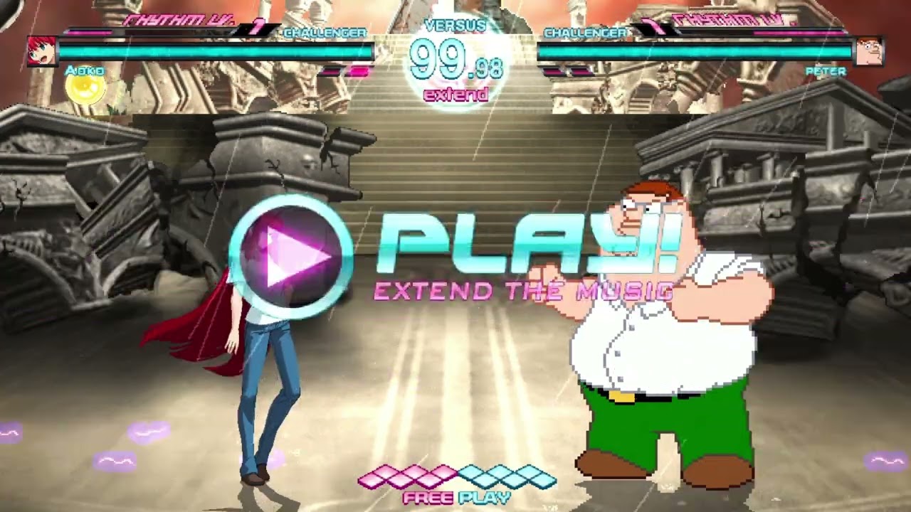 Mugen Request) Aoko Aozaki vs Peter Griffin