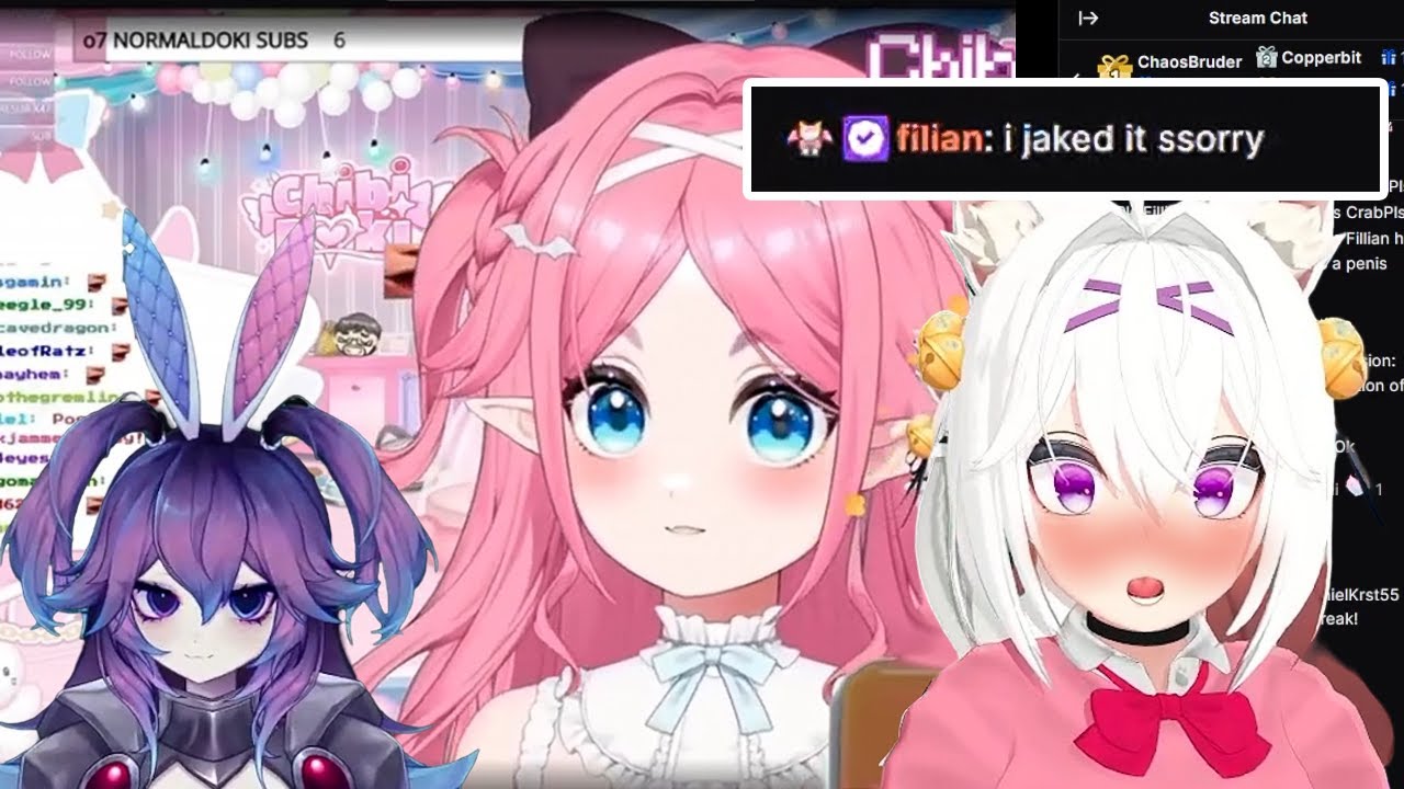 Filian Keeps Losing Gallons To Chibi During NNN (ft. Cotton)
