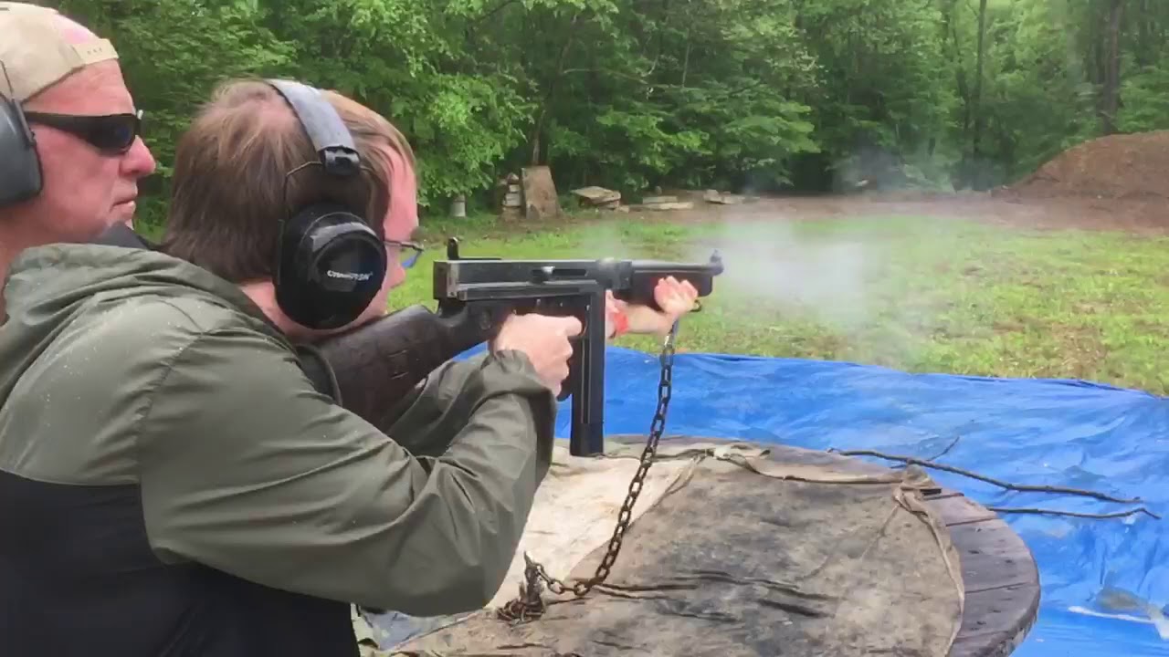 WWII Thompson firing