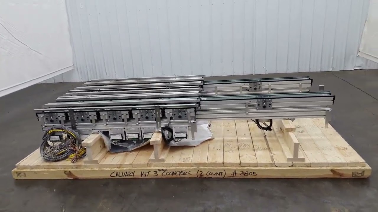 E319254 - Kit 3 Merge Conveyors - Qty 2 CRATE #224