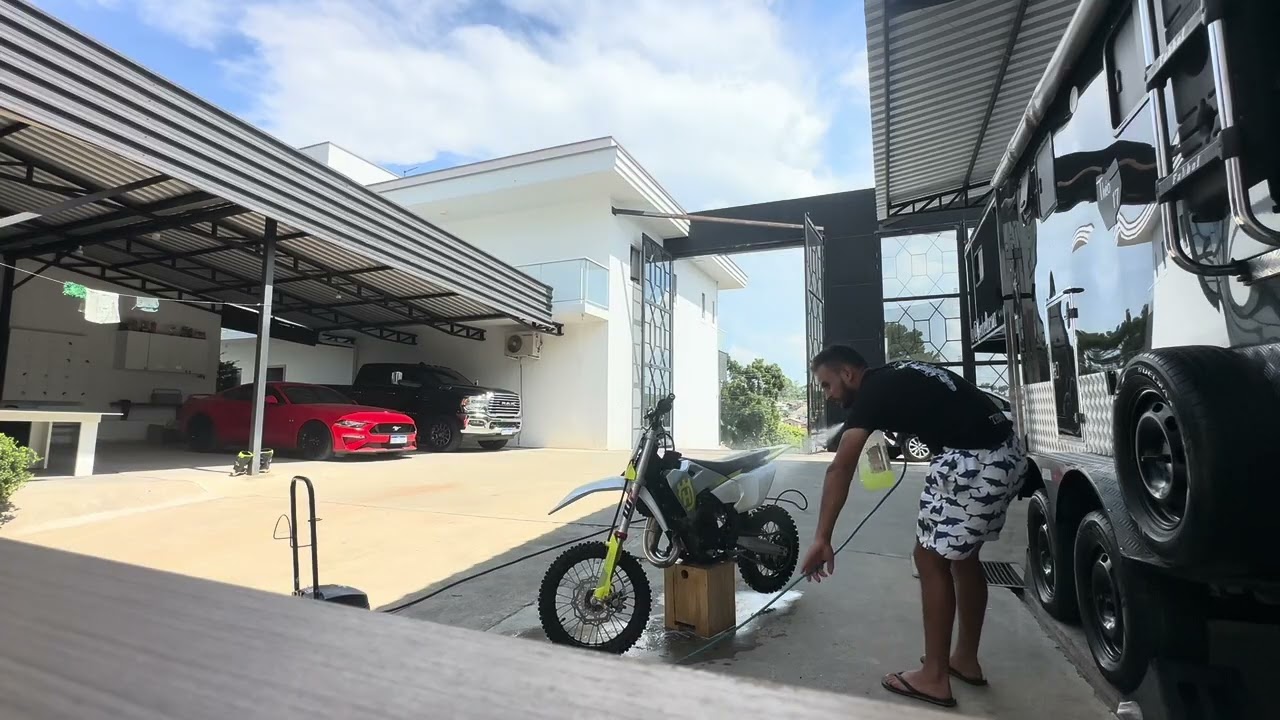 COMO LAVAR SUA MOTO 2 TEMPO