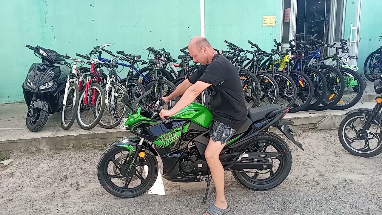 Lifan KPR 200, свежее решение расцветки и немного о нём