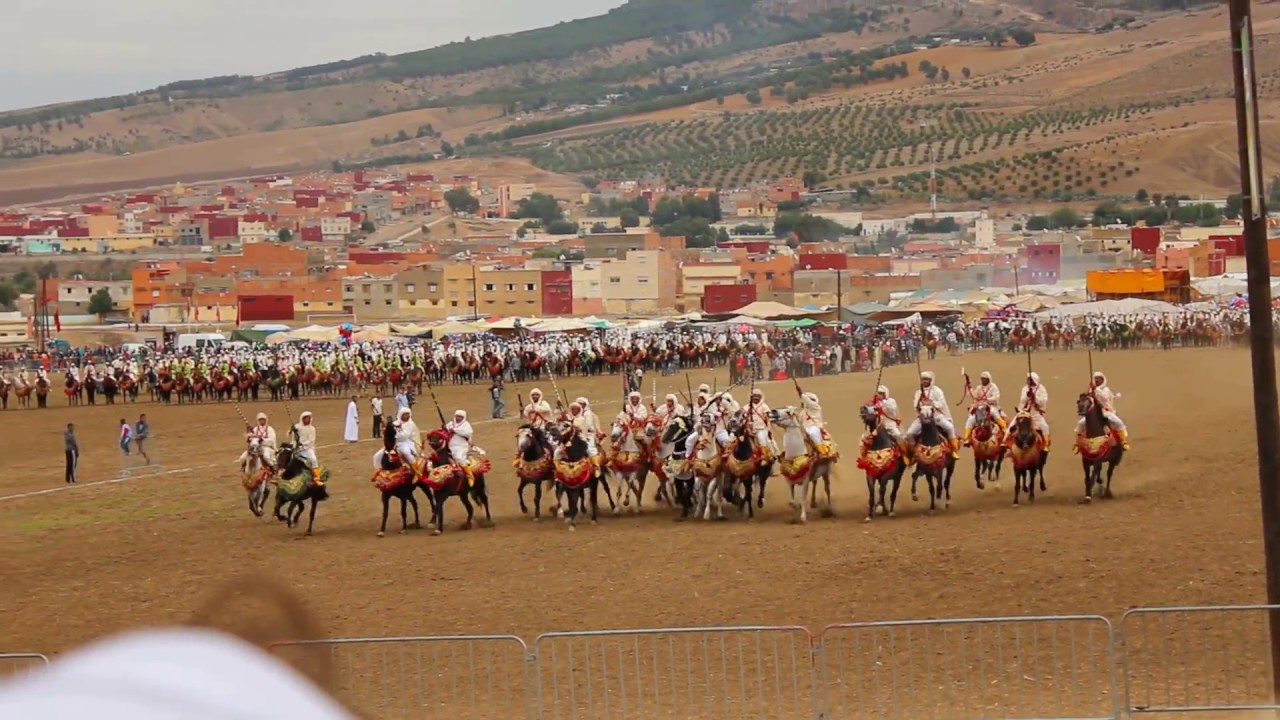 Tbourida Au Maroc - Sidi Kacem - التبوريدة المغربية