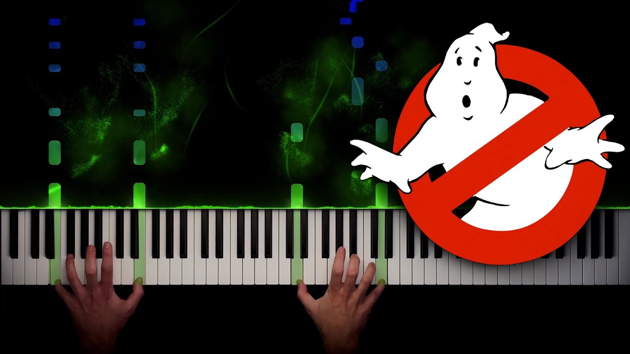 GHOSTBUSTERS - Theme Song 👻 | Piano Cover + Sheet Music