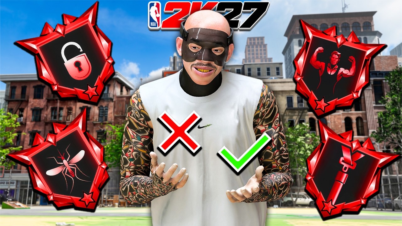 ЛУЧШИЙ БИЛД ЗАЩИТНИКА в NBA 2K27 &mdash; Значки + Стиль движений + Бросок в прыжке + ЕЩЁ