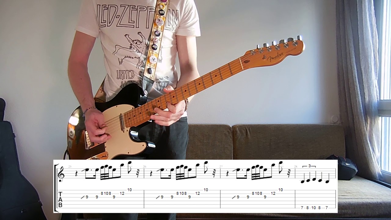 Jack White - Over And Over And Over Guitar cover with tabs