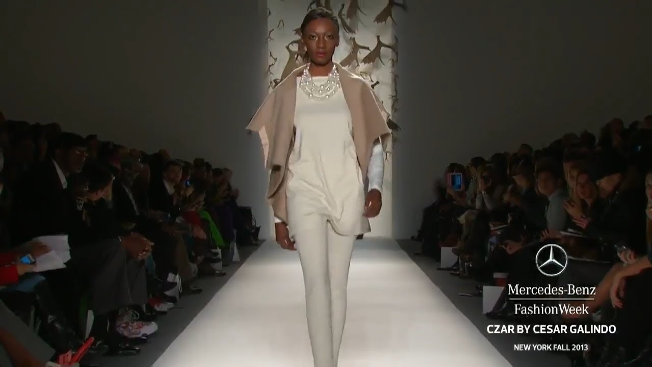 CZAR BY CESAR GALINDO: MERCEDES-BENZ FASHION WEEK FALL 2013 COLLECTION