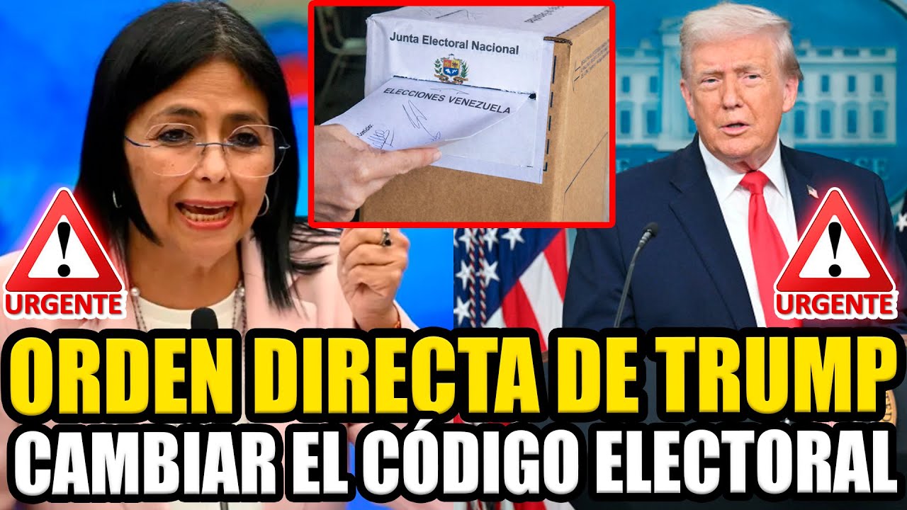 🚨CAMBIAN EL CÓDIGO ELECTORAL VENEZOLANO ¡TRUMP IMPONE CAMBIOS! | FRAN FIJAP