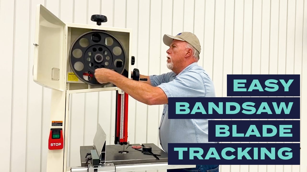 How To: Easy Bandsaw Blade Tracking
