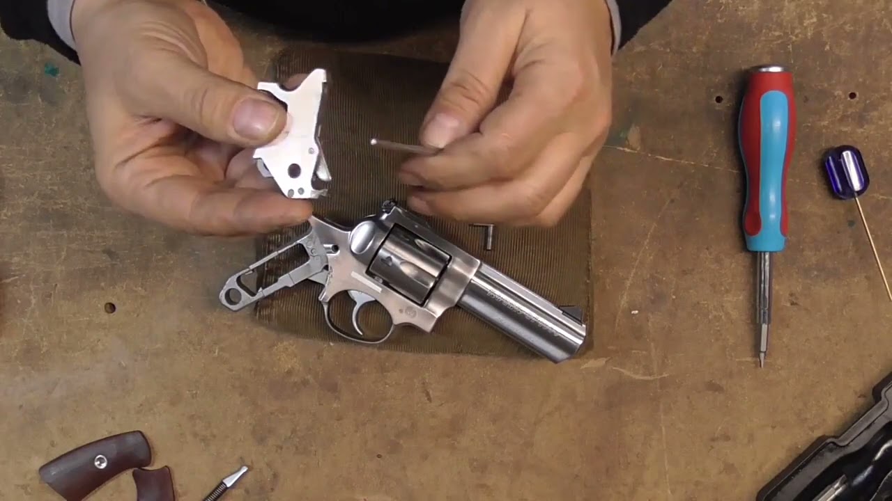 Ruger GP100   Disassembly & Smoothing Up