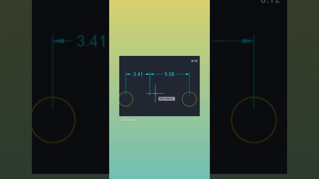 autocad dimension shortcut #autocad #dimensions #mechanical #civil #engineering #iti