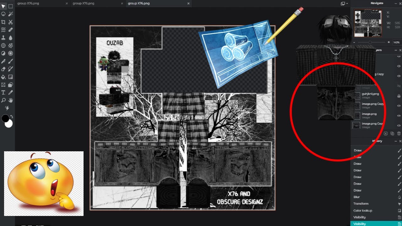 roblox jeans speed design, USING PIXLRE