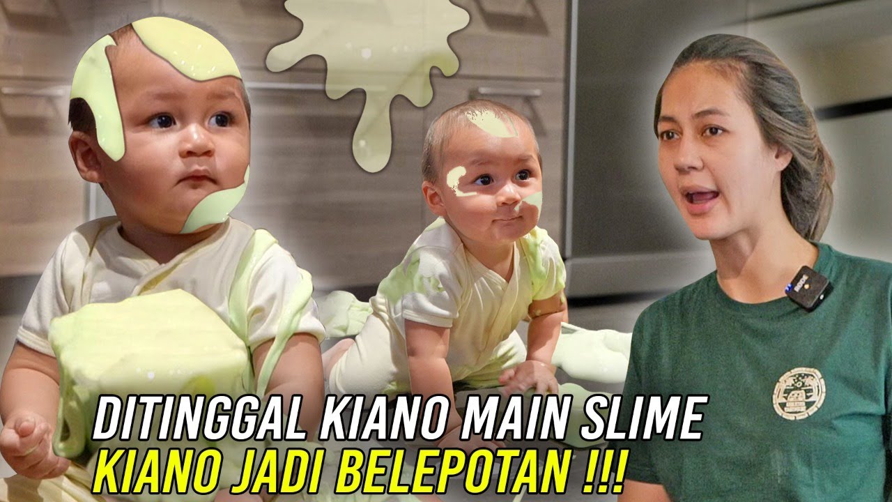 SALAH BANGET NINGGALIN KIANO ‼️ KIANO MAKAN SLIME ‼️ MAU LIAT PAULA MARAH GA ❓