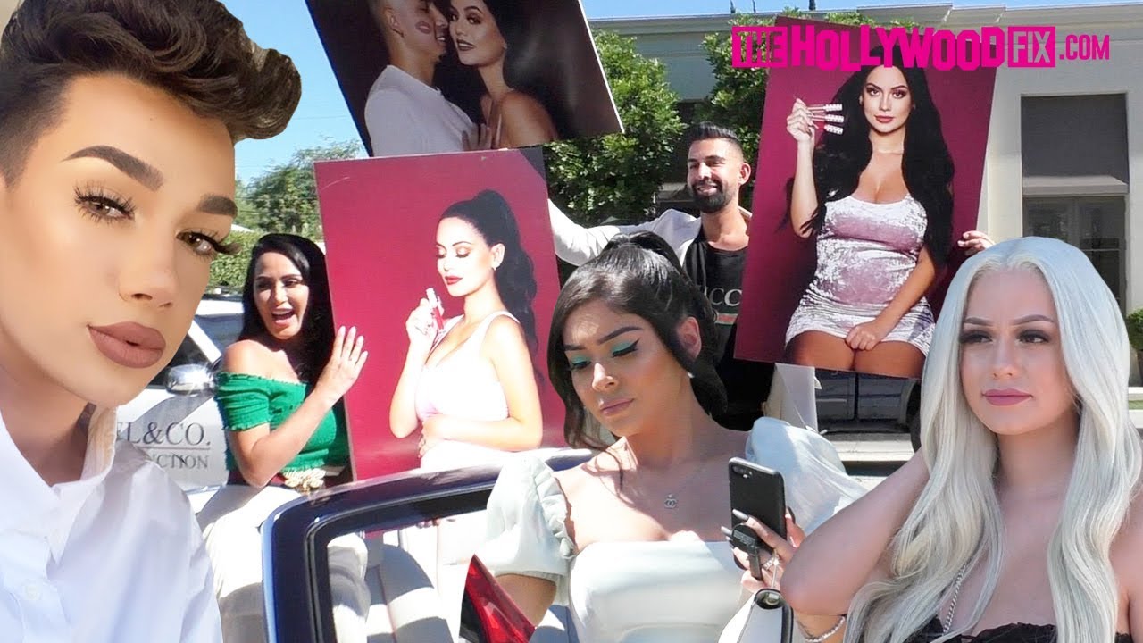 James Charles, Daisy Marquez & More Support LeeexLieee's Collab With LiveGlam, Laura G & Dhar Mann
