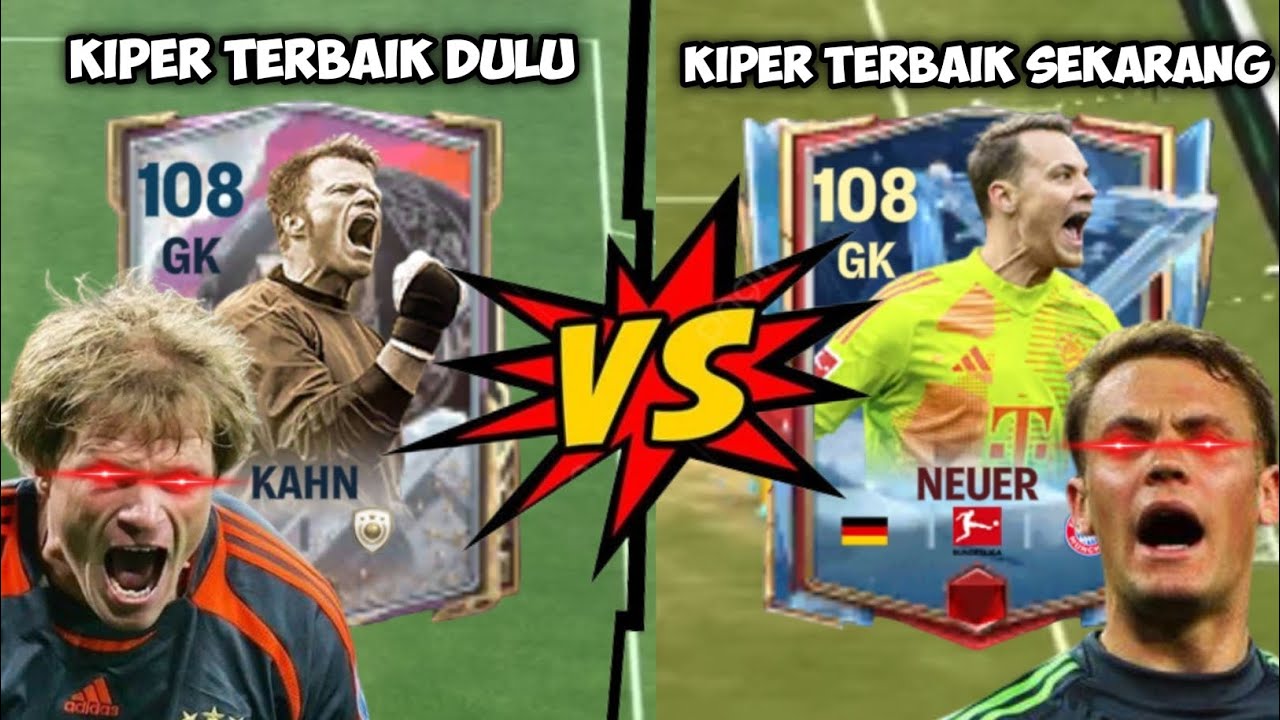 SENGITT!! Kiper Terbaik Dulu VS Kiper Terbaik Sekarang Jerman - FC Mobile Indonesia 