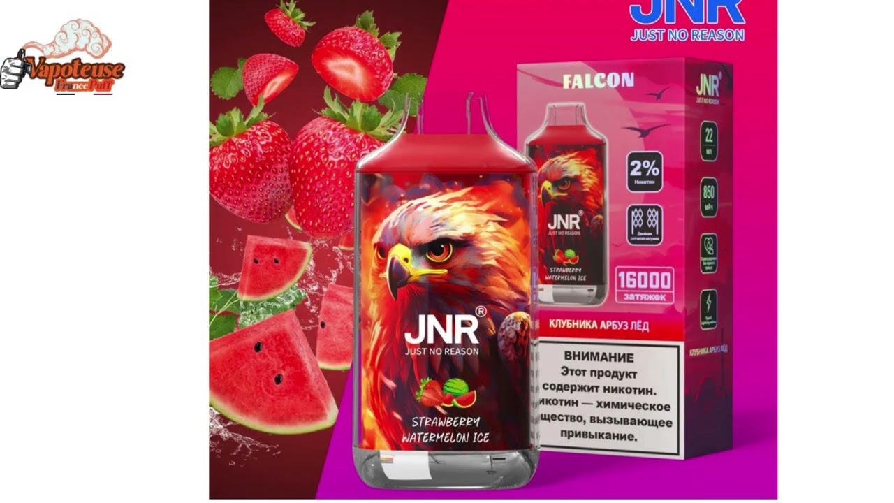 La Derni&egrave;re Technologie du Jnr Falcon 16000 Puffs et ses Avantages