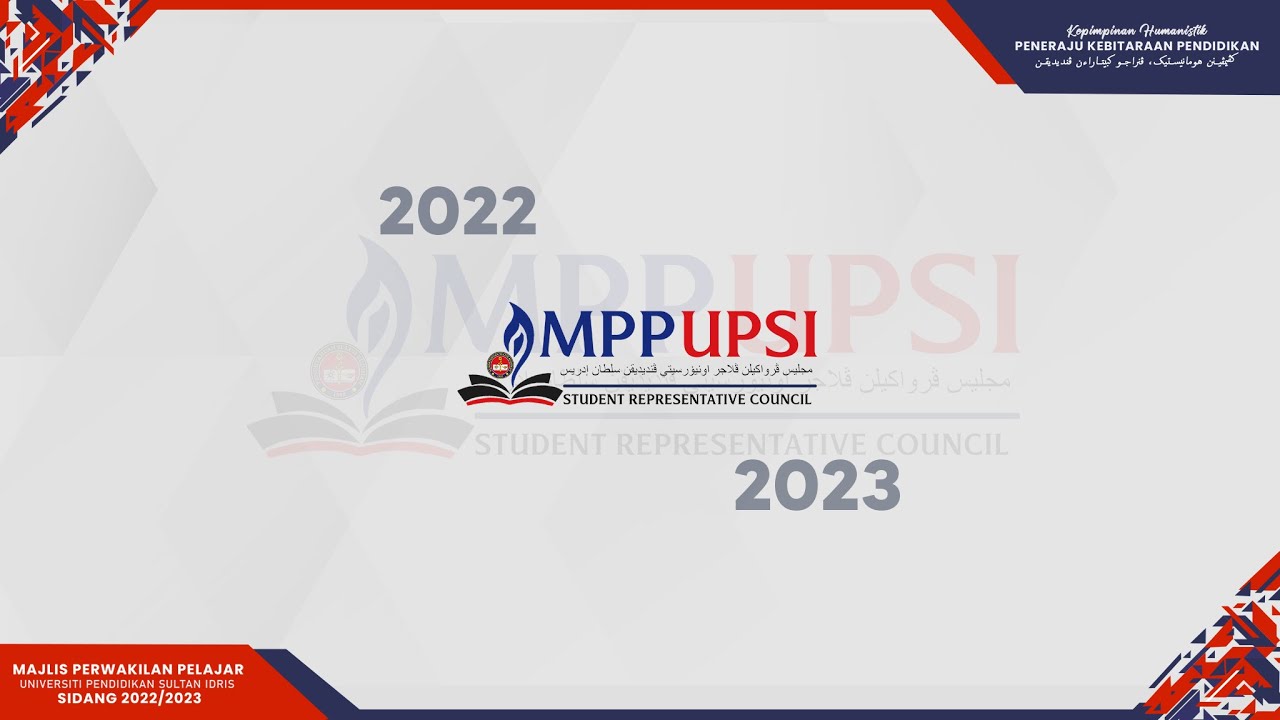 Video Korporat I Majlis Perwakilan Pelajar UPSI Sidang 2022/2023