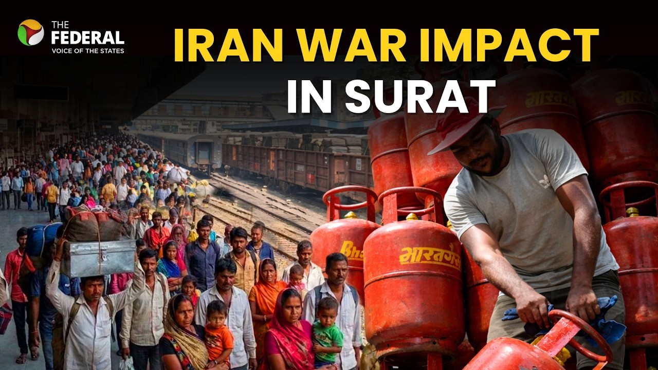 No gas, no jobs: Migrant workers leave Surat in large numbers | The federal