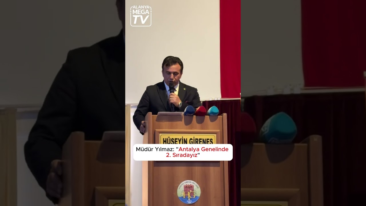 Müdür Yılmaz: "Antalya Genelinde 2. Sıradayız" 