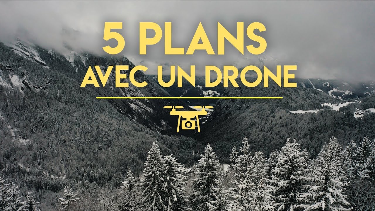 5 PLANS DE DRONE A FAIRE PARTOUT ! 🚁