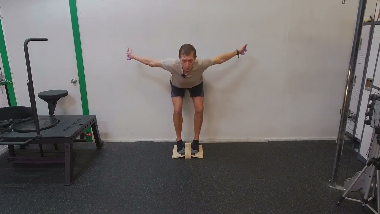 GOATA slant board rear delt raise