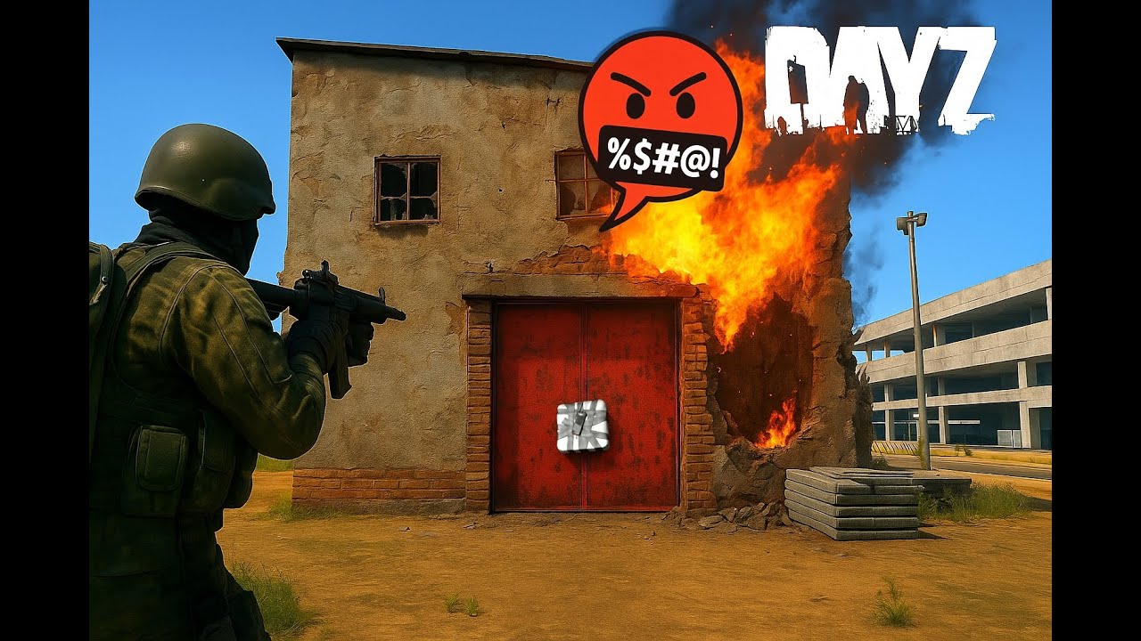 How I Made My Toxic Neighbors Leave - DayZ The Lab (Movie)