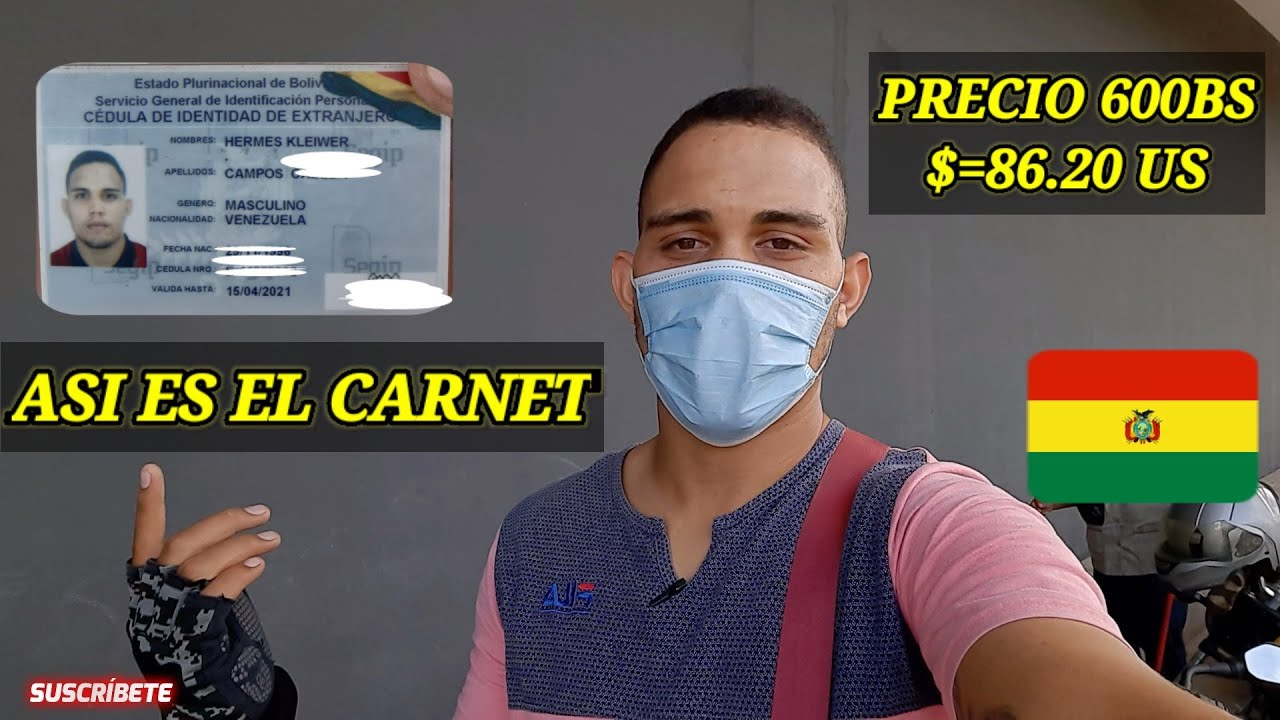 CARNET 🇧🇴 DE EXTRANJERO EN BOLIVIA ES FÁCIL TRAMITARLO ? PRECIO Y DURACIÓN. #VenezolanoEnBolivia🇻🇪🇧🇴