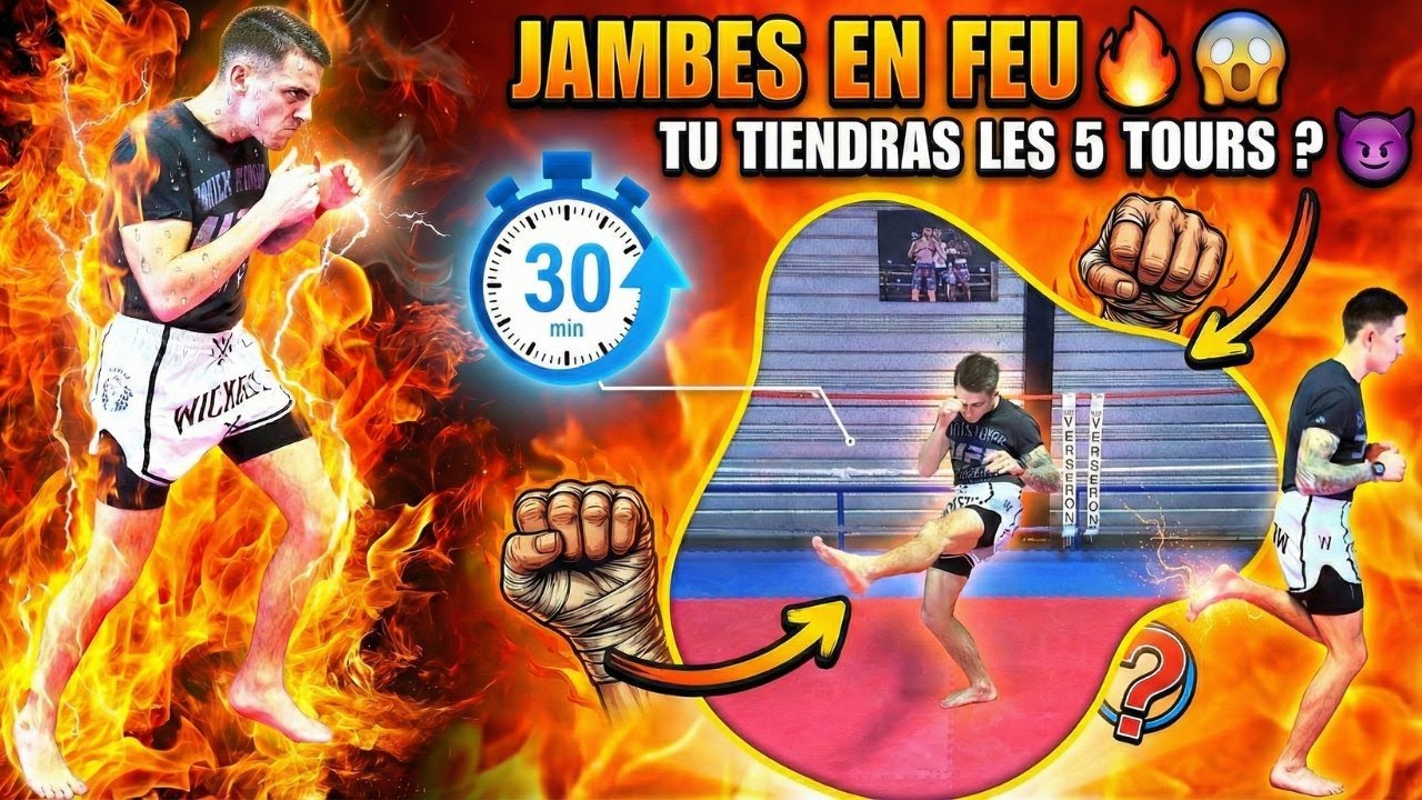 JAMBES EN FEU : Le circuit spécial KICKS (40 min) 🔥