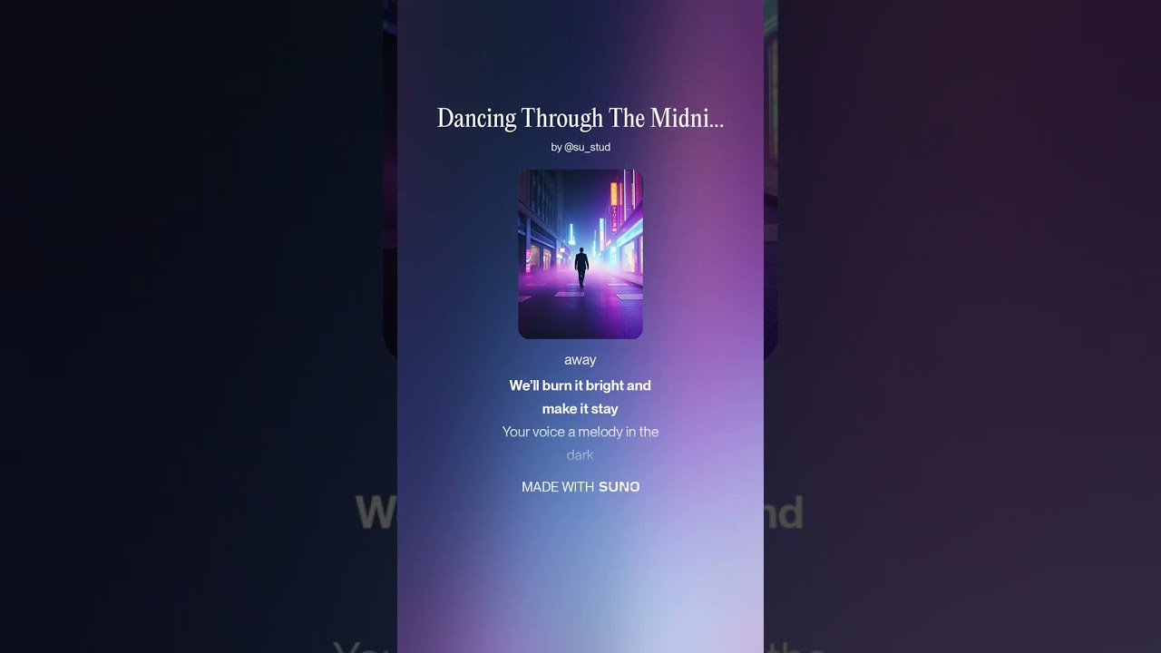 Dancing Through The Midnight Glow