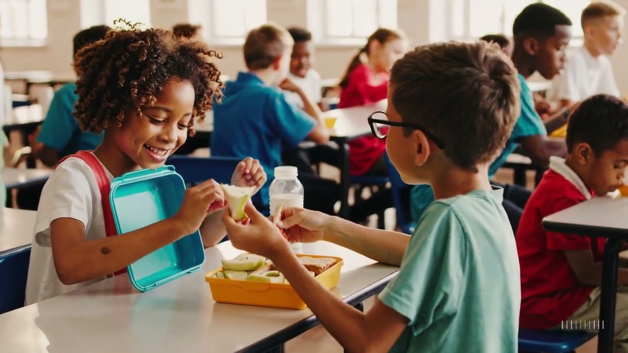 Lunchtime Friendship: Sharing at School