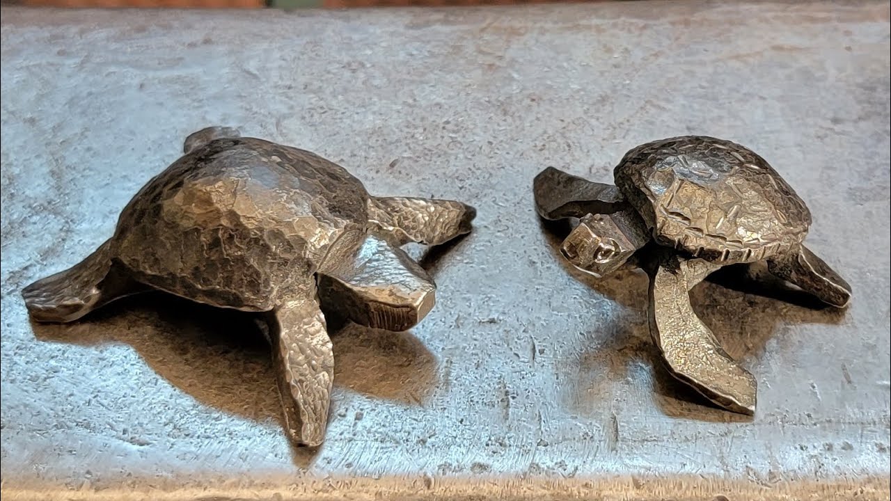 Sea turtle.. How to Forge a one piece Sea Turtle Blacksmith project.